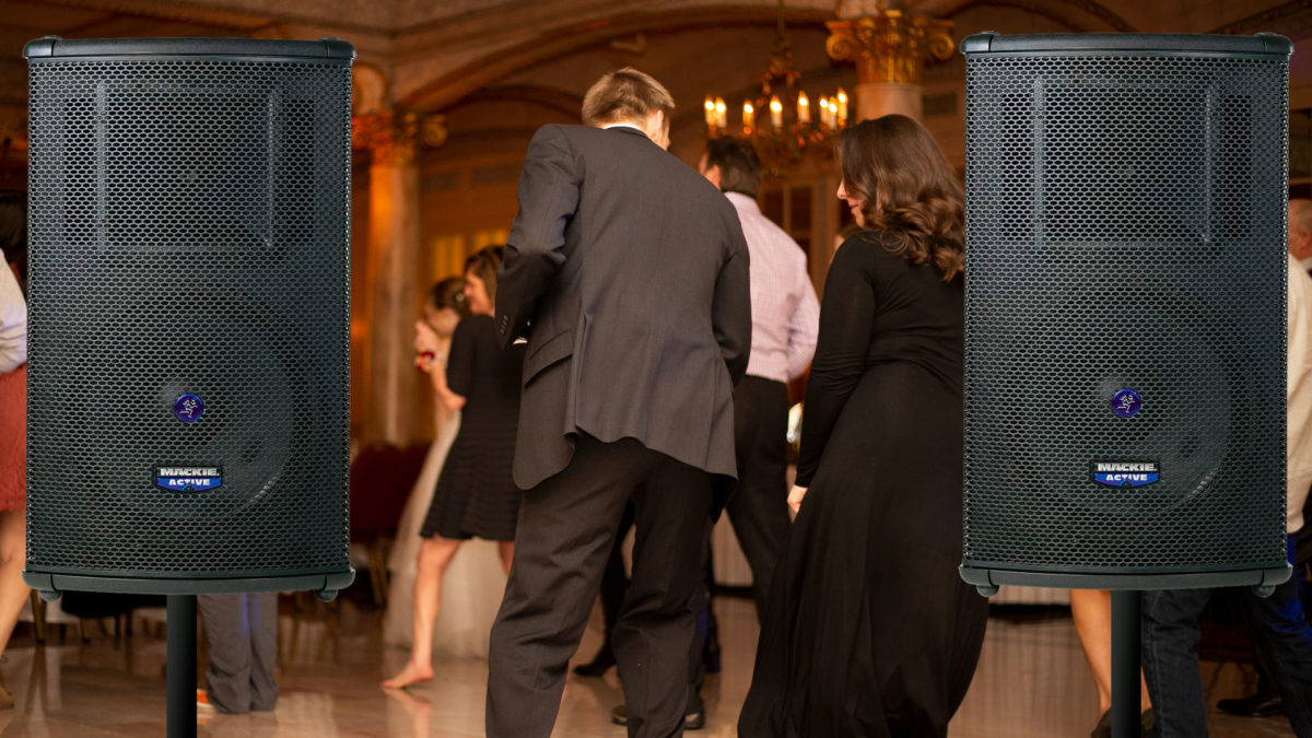 DJ Wedding Audio Equipment